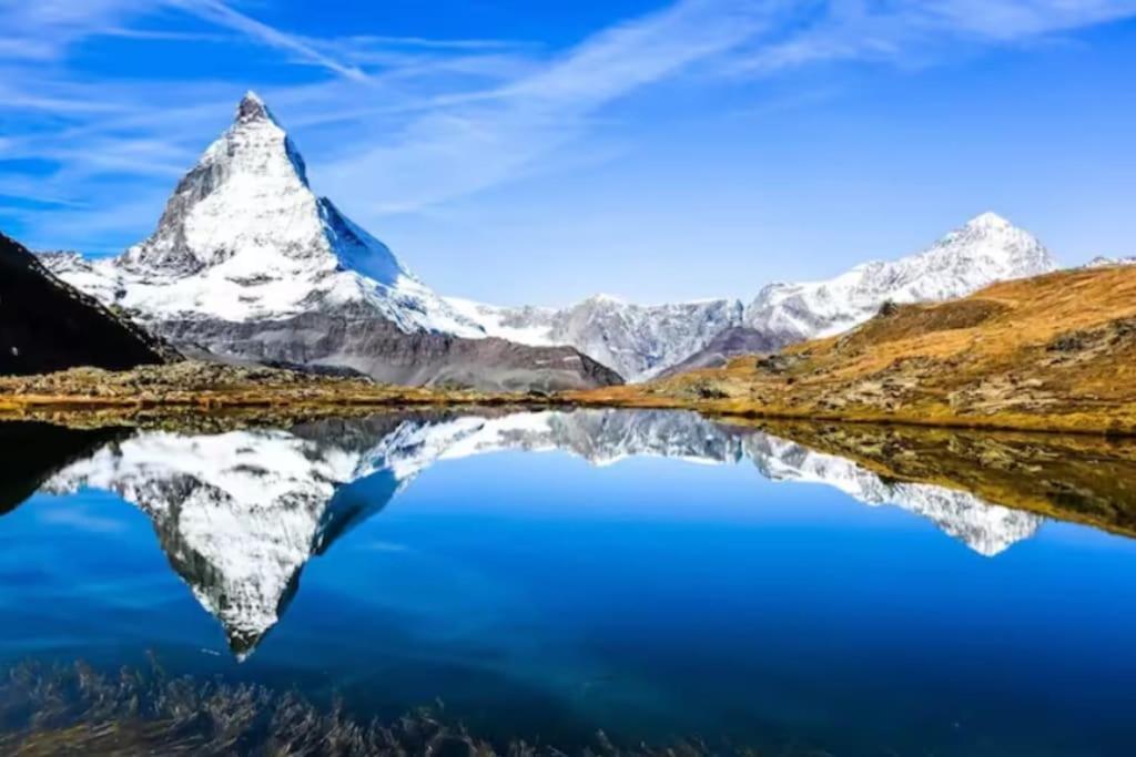 Panorama Apartment For 4 Near Zermatt Täsch Esterno foto